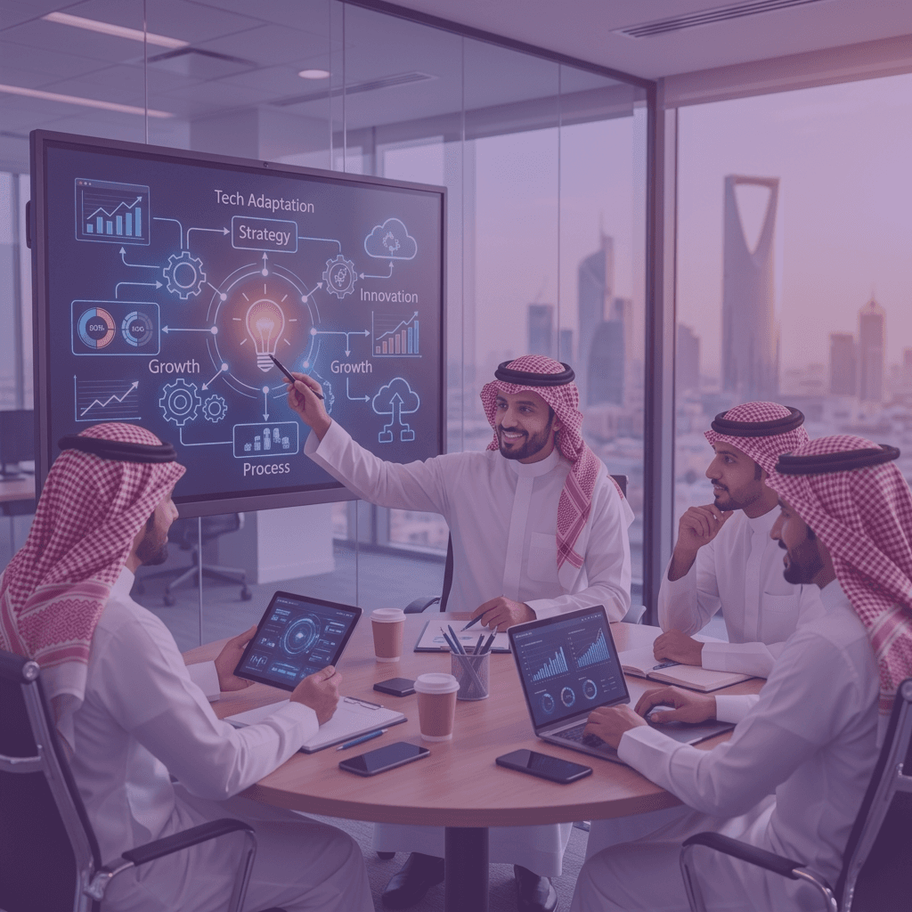 Technology adaptation and business growth strategy workshop