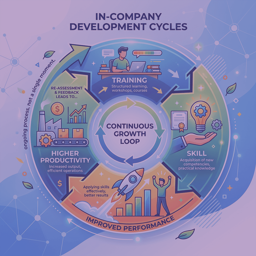 Continuous growth loop for business development