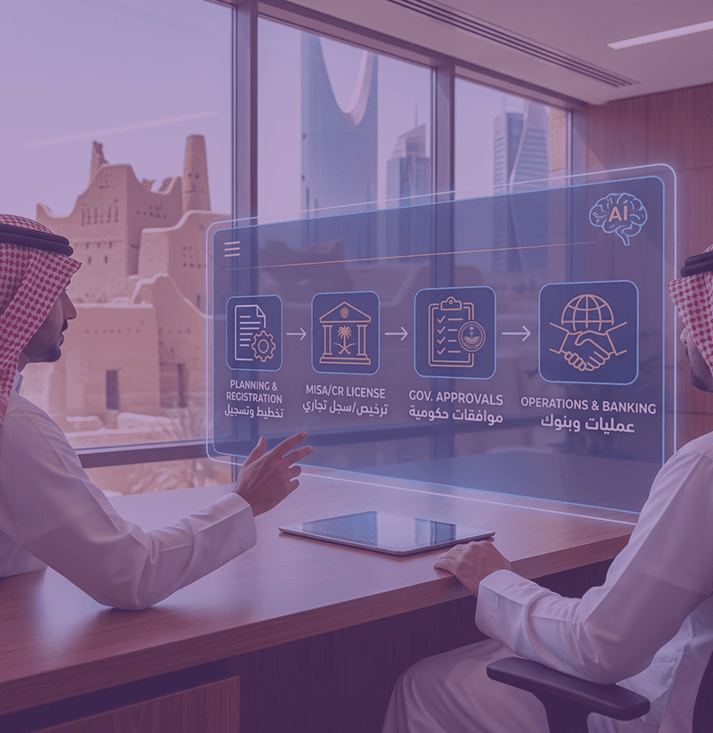 Company incorporation requirements in Saudi Arabia