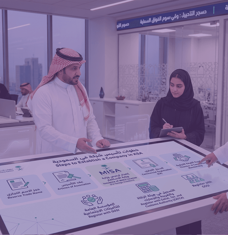Nine steps for setting up a company in Saudi Arabia