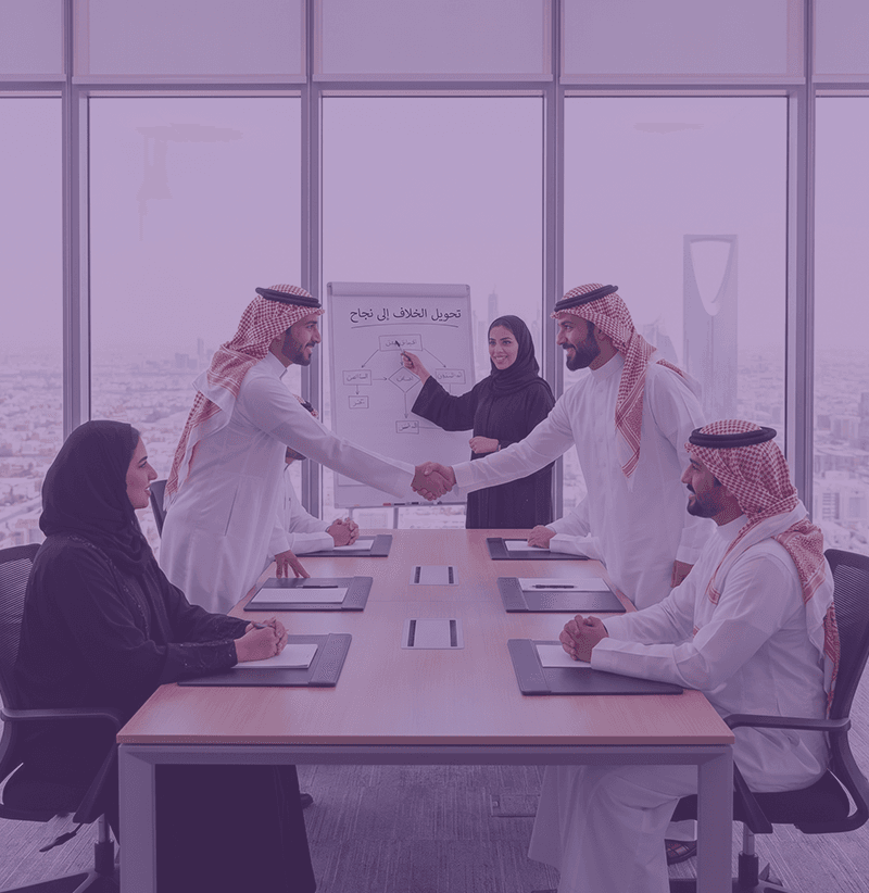 Agreement after workplace conflict mediation