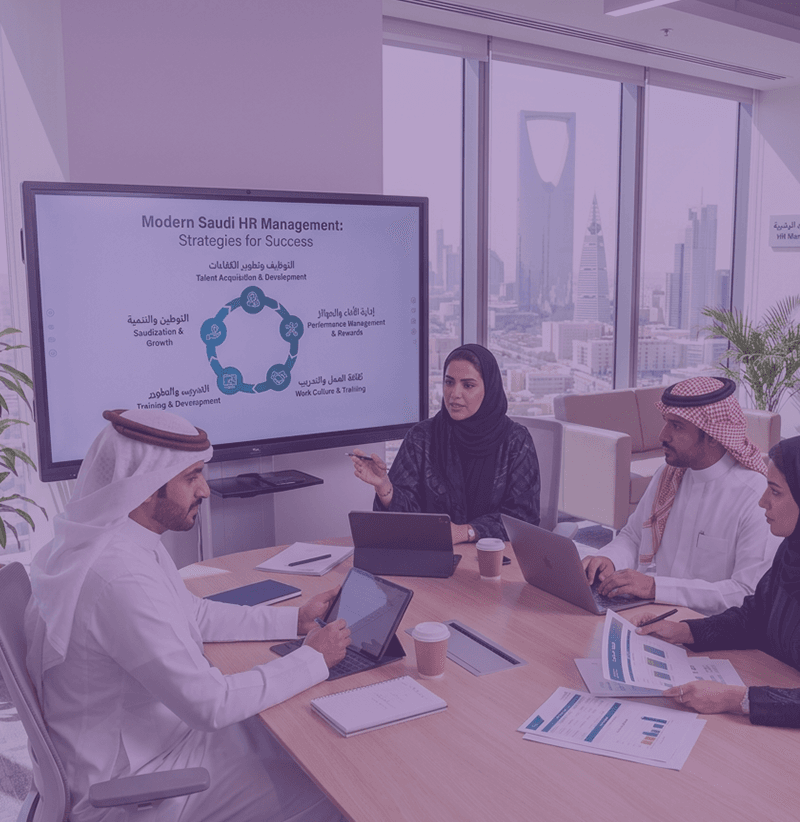 Modern Saudi HR management strategy