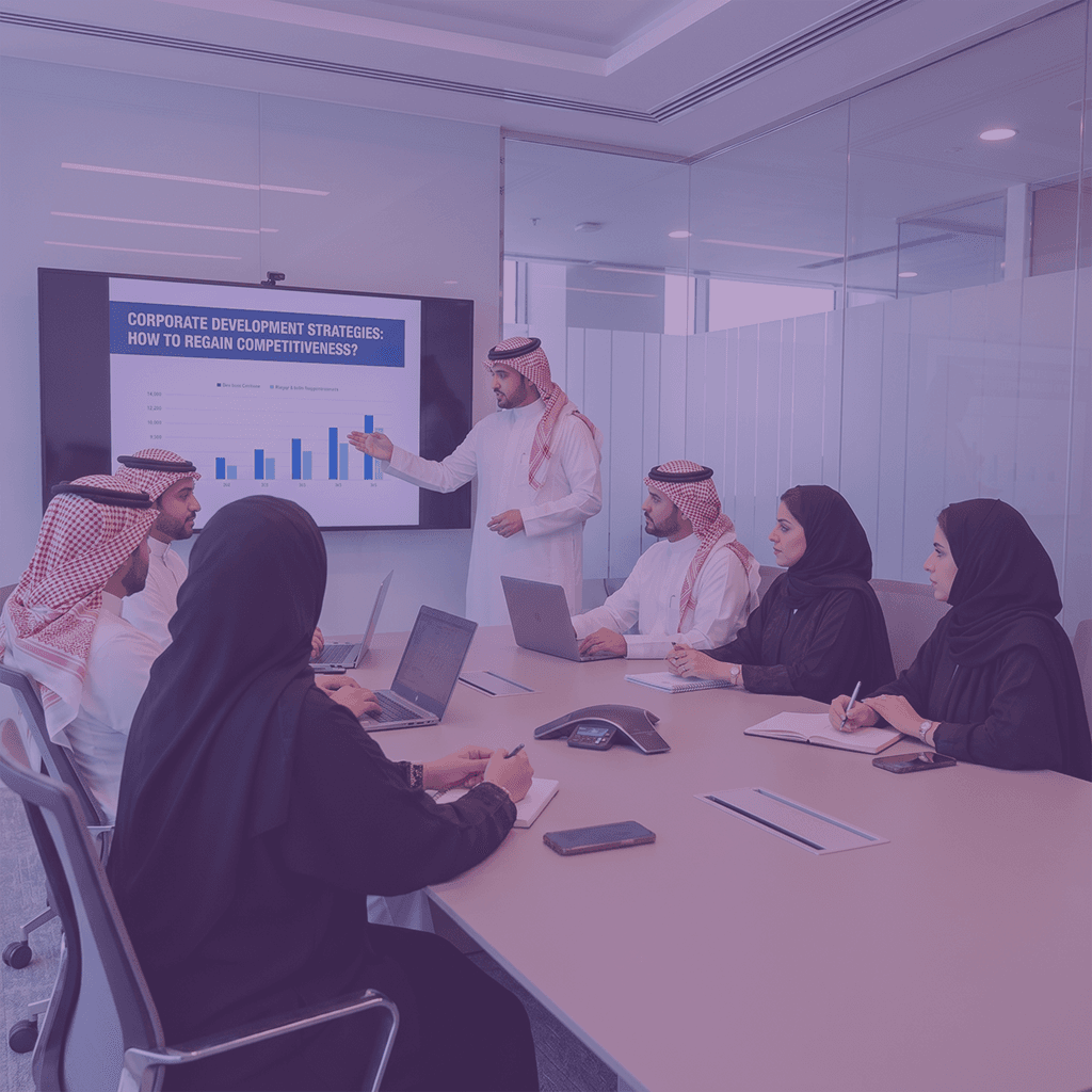 Corporate development strategies: How to get back into the competition?