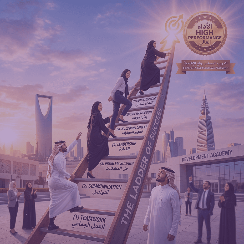 Employee development ladder of success
